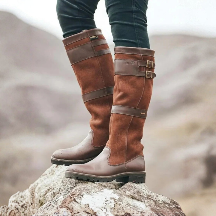 Elsie™ | Waterproof Leather Boots