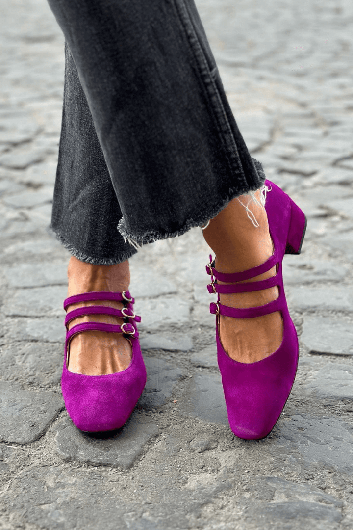 Everly & Rose | BALLET FLATS WITH STRAPS