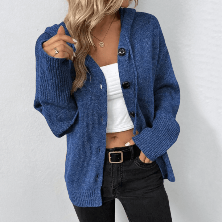 Scarlett | Knitted Cardigan with Buttons