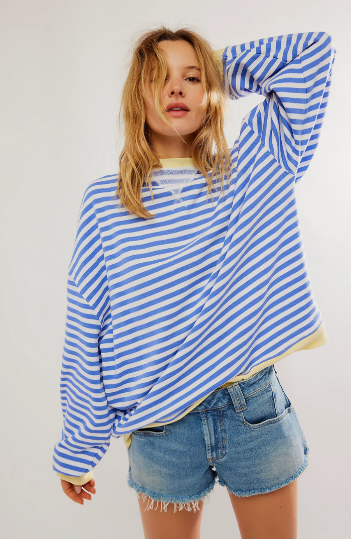 Ayla | Striped Oversized Sweater