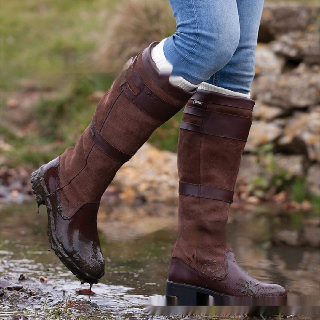 Elsie™ | Waterproof Leather Boots
