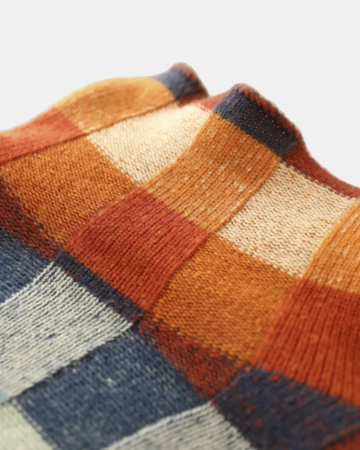 Tynara™ | Chic Patchwork Turtleneck Sweater