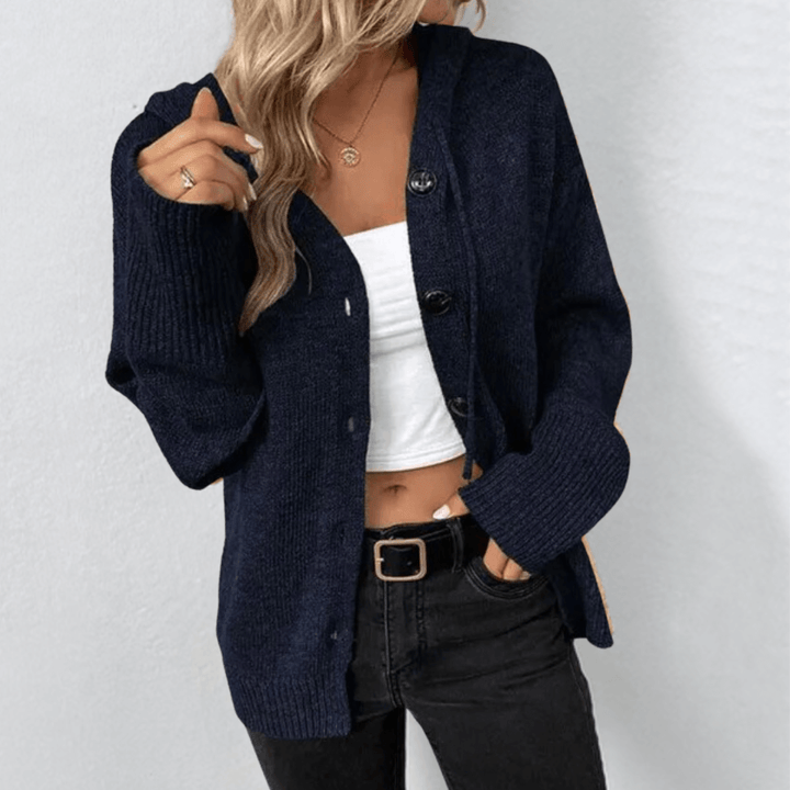 Scarlett | Knitted Cardigan with Buttons