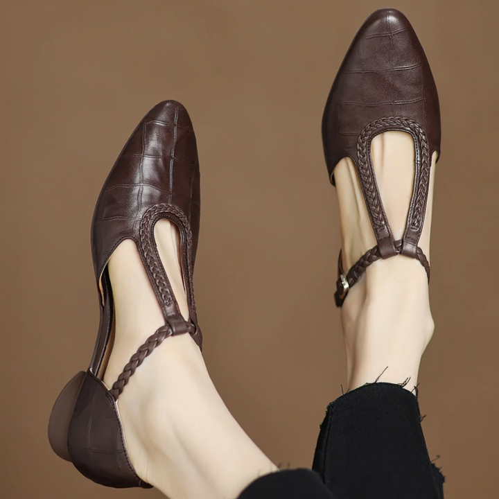 Everly & Rose |  Leather Mary Janes