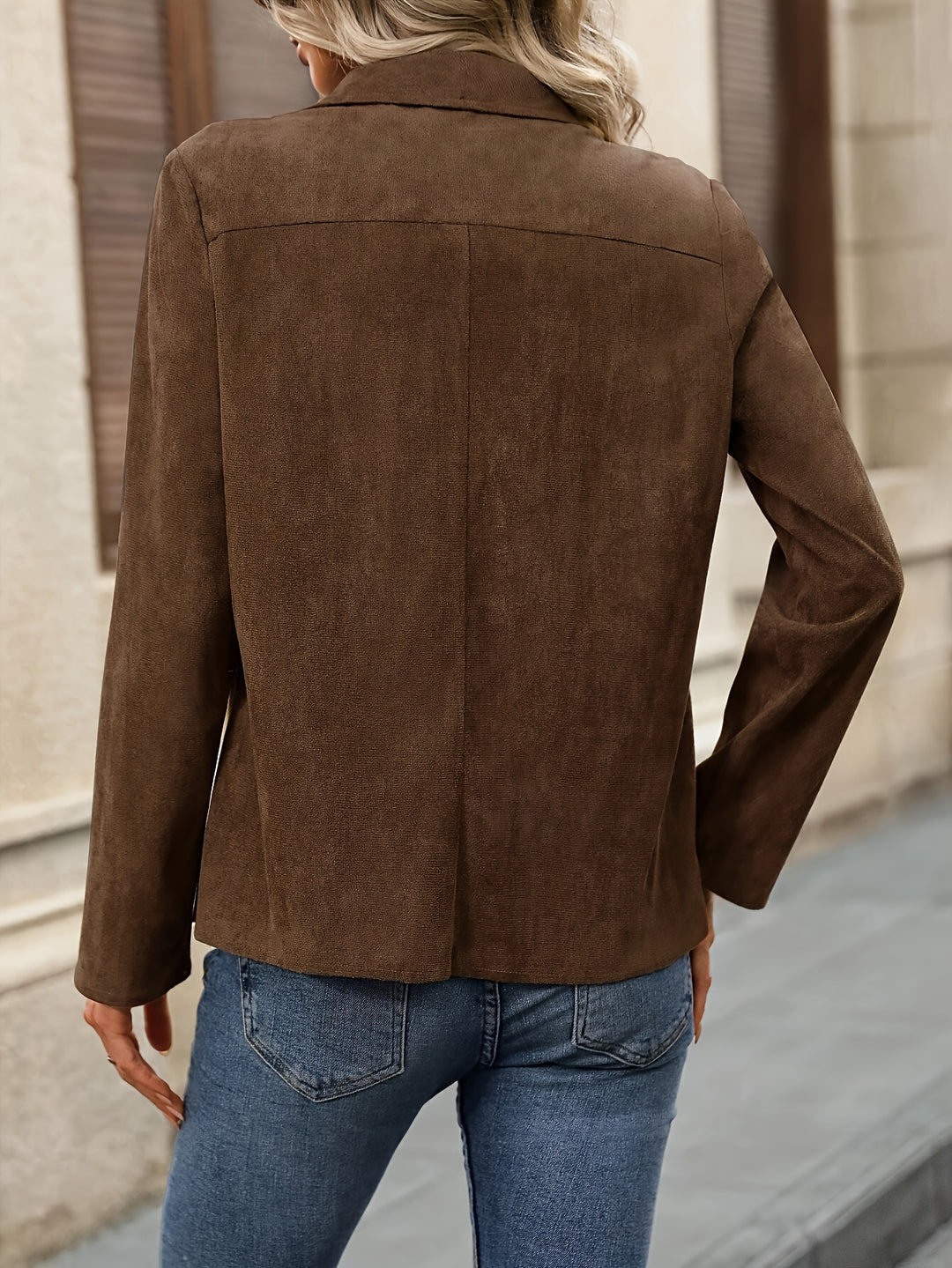 Elara™ | Chic Wool Blend Coat