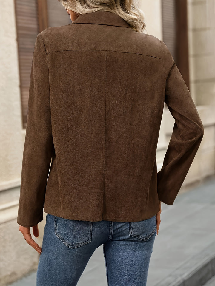 Elara™ | Chic Wool Blend Coat