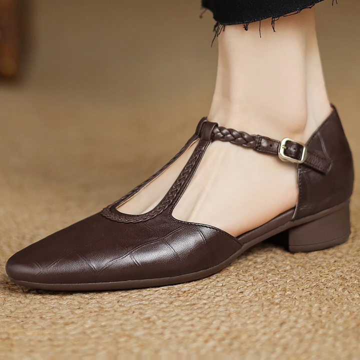 Everly & Rose |  Leather Mary Janes