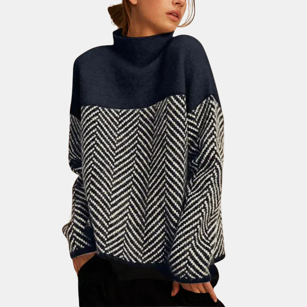 Fiora™ | Cotton Turtleneck Sweater