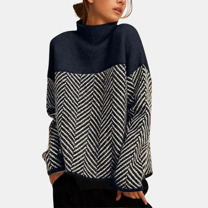 Fiora™ | Cotton Turtleneck Sweater