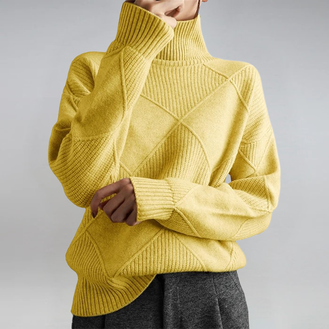Lauren | Luxe Cashmere Turtleneck Sweater