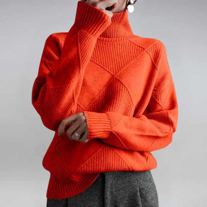 Lauren | Luxe Cashmere Turtleneck Sweater