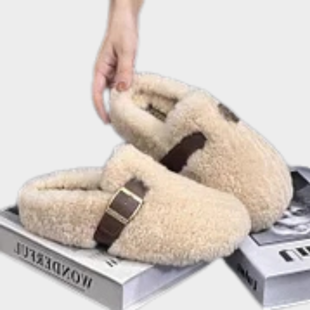 Elara™ | Warm Fluffy Loafers