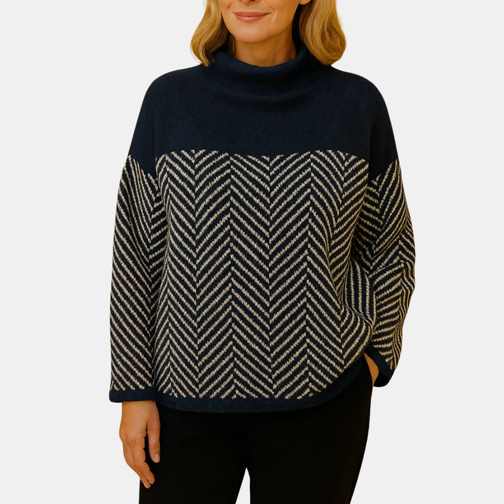 Fiora™ | Cotton Turtleneck Sweater