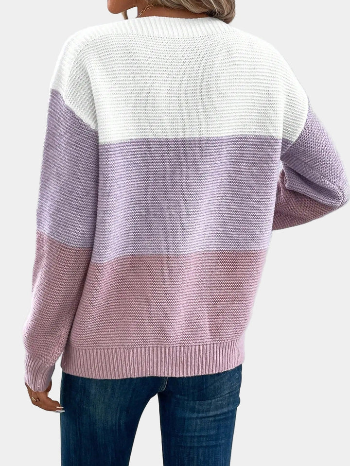 Cyraline™ | Stylish Ombre Knit Sweater