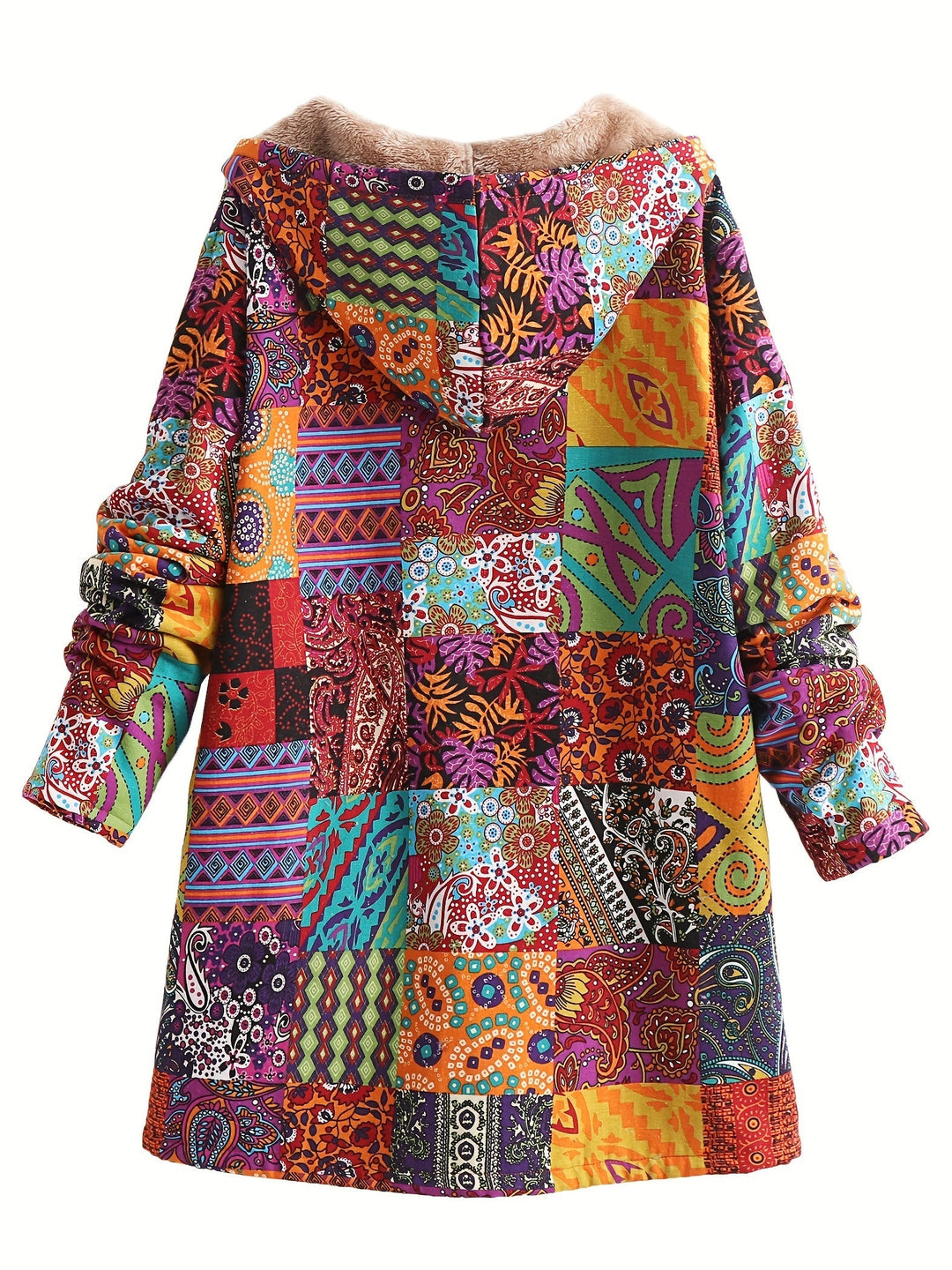 Lydia™| Boho Patchwork Coat