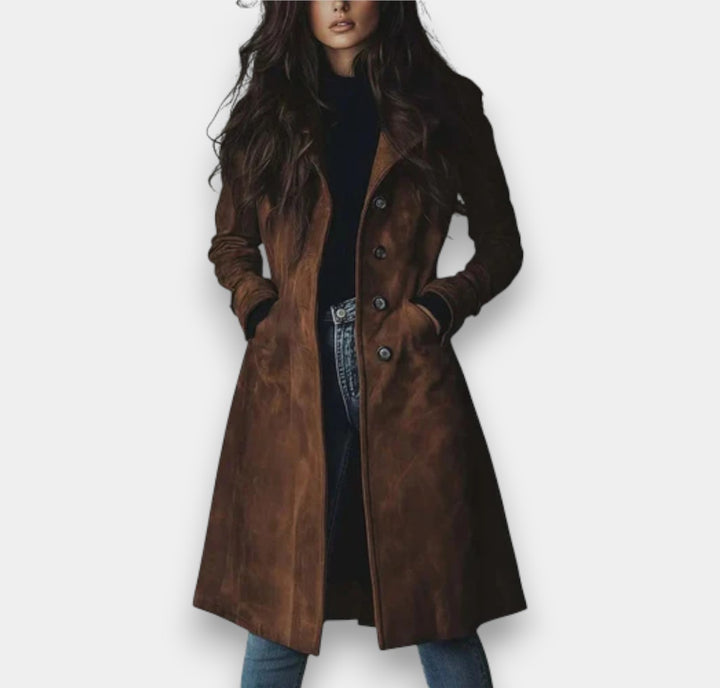 Adela™ | Elegant Long Coat