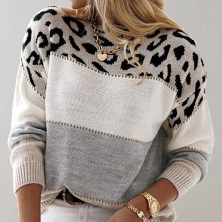 Valmont™ | Elegant Leopard Sweater