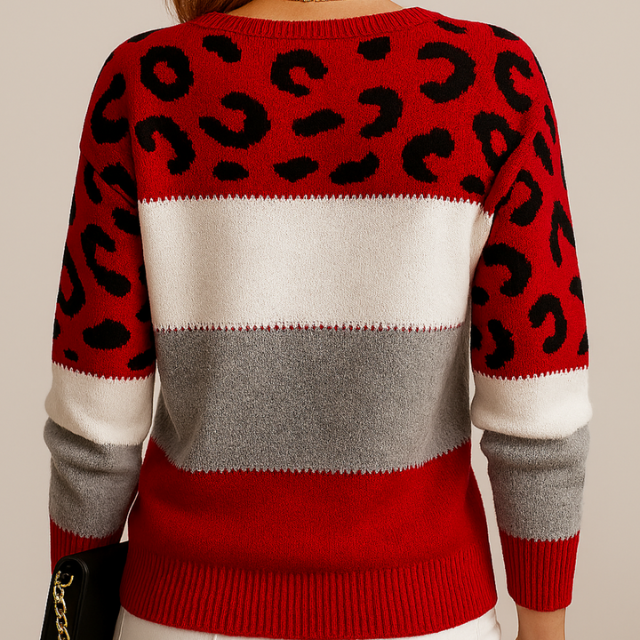 Valmont™ | Elegant Leopard Sweater