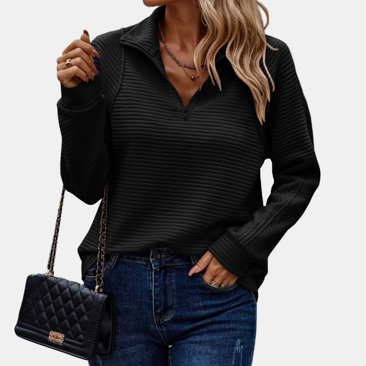 Maevira™ | Half-Zip Detailed Pullover