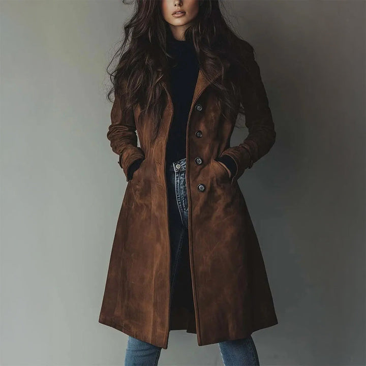 Adela™ | Elegant Long Coat