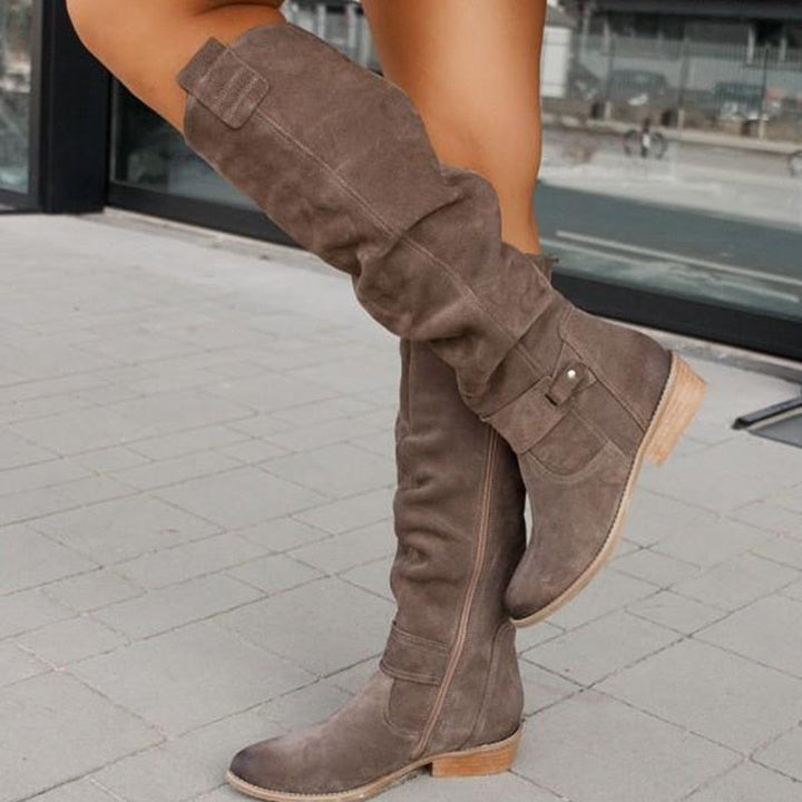 Lina™ | Warm Suede Boots For Women