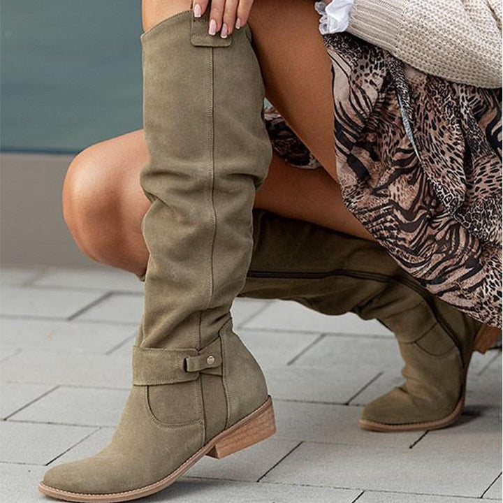 Lina™ | Warm Suede Boots For Women