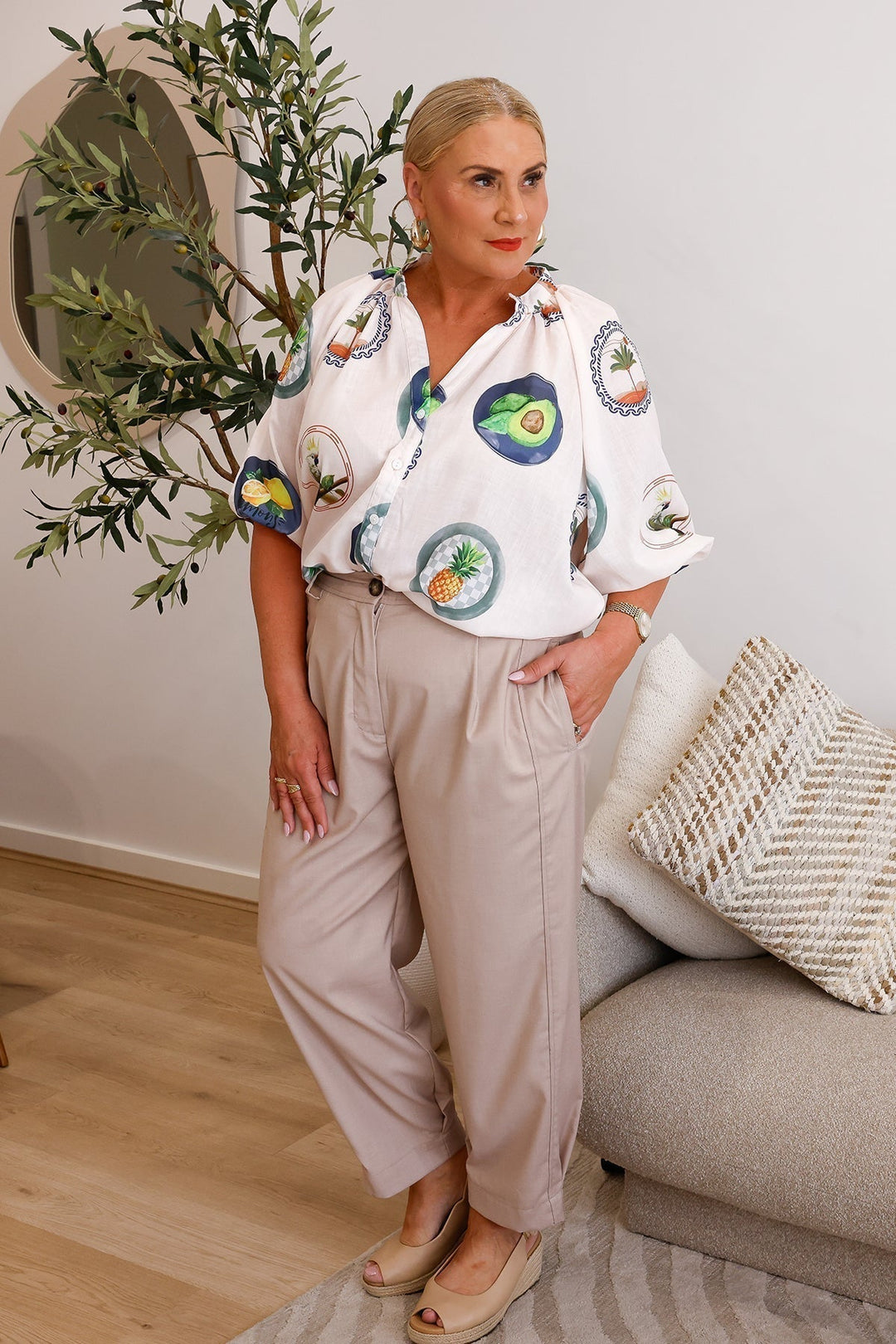 Joy | Tailored Breezy Trouser