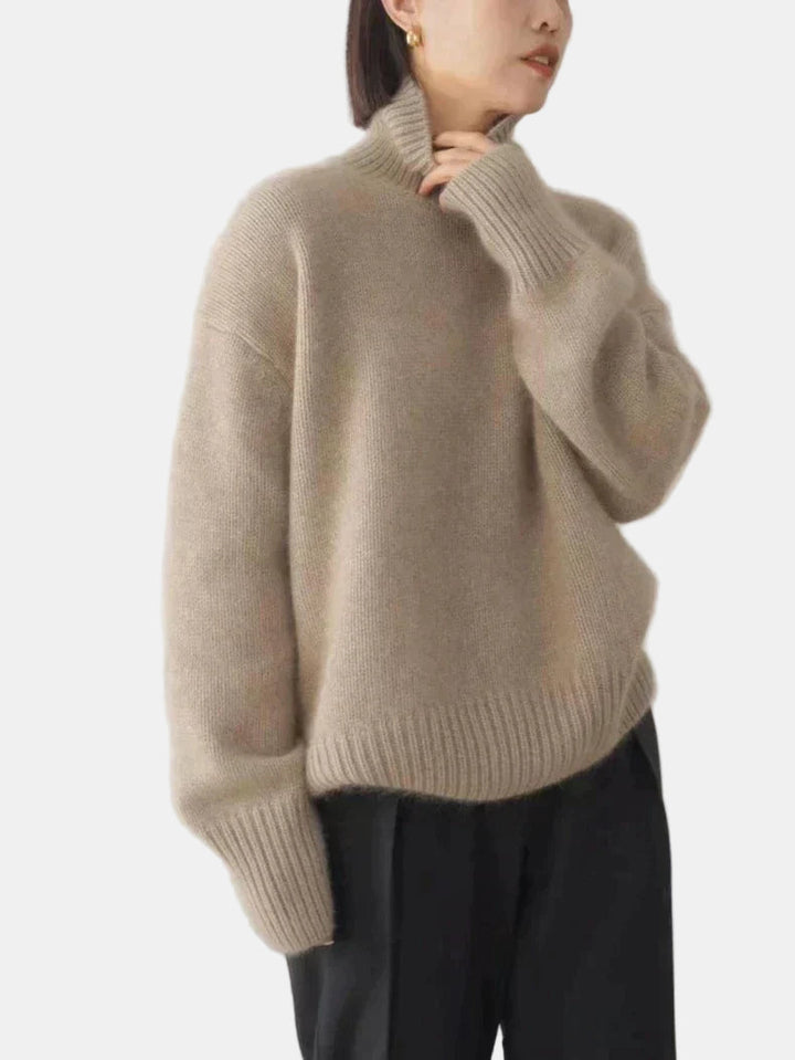 Arista™ | Luxe Cashmere Turtleneck Sweater