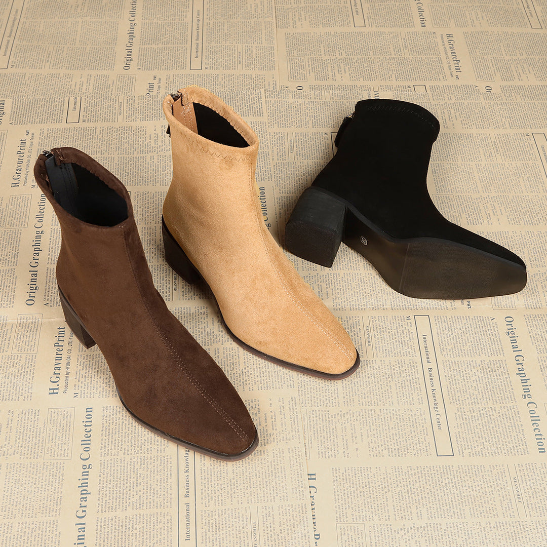 Giuliana | Elegant Suede Ankle Boots