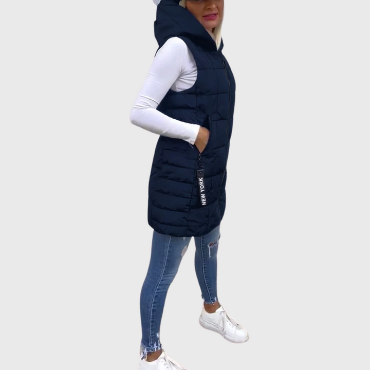 Rose | Sleeveless Padded Coat