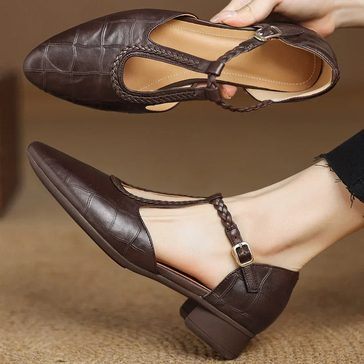 Everly & Rose |  Leather Mary Janes