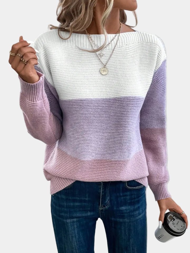 Cyraline™ | Stylish Ombre Knit Sweater
