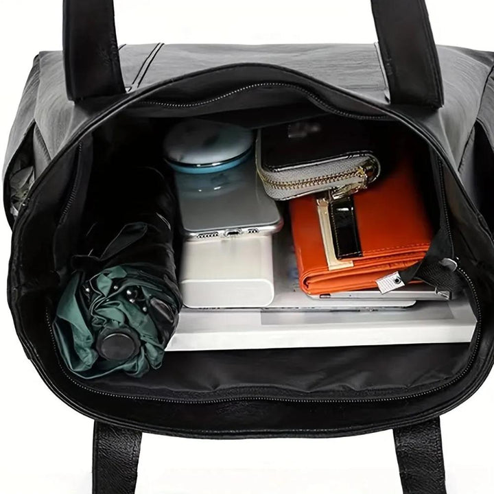 Klara - Classic Leather Shoulder Bag