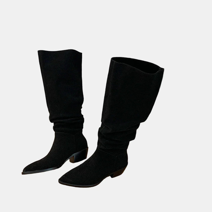 Thea | Suede Retro Autumn Boots