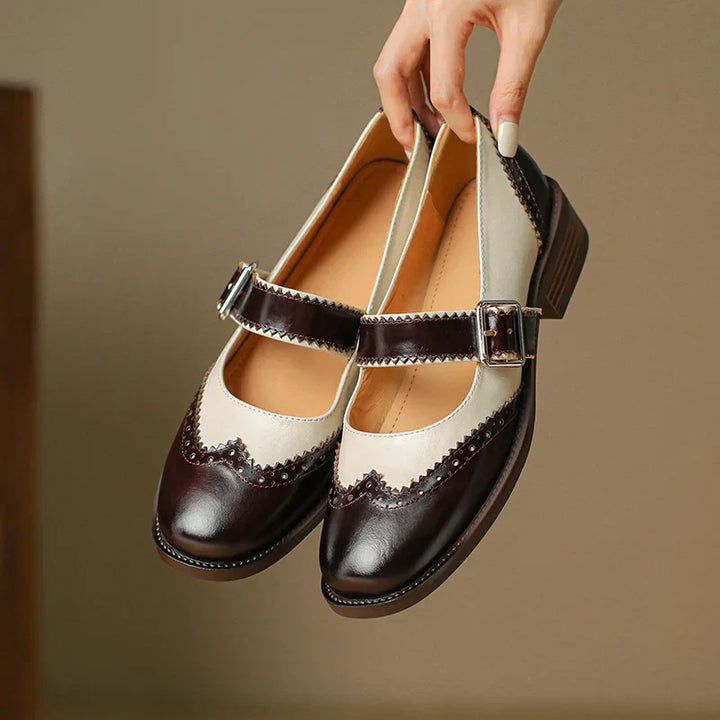 Miana | Chic Round-Toe Mary Janes