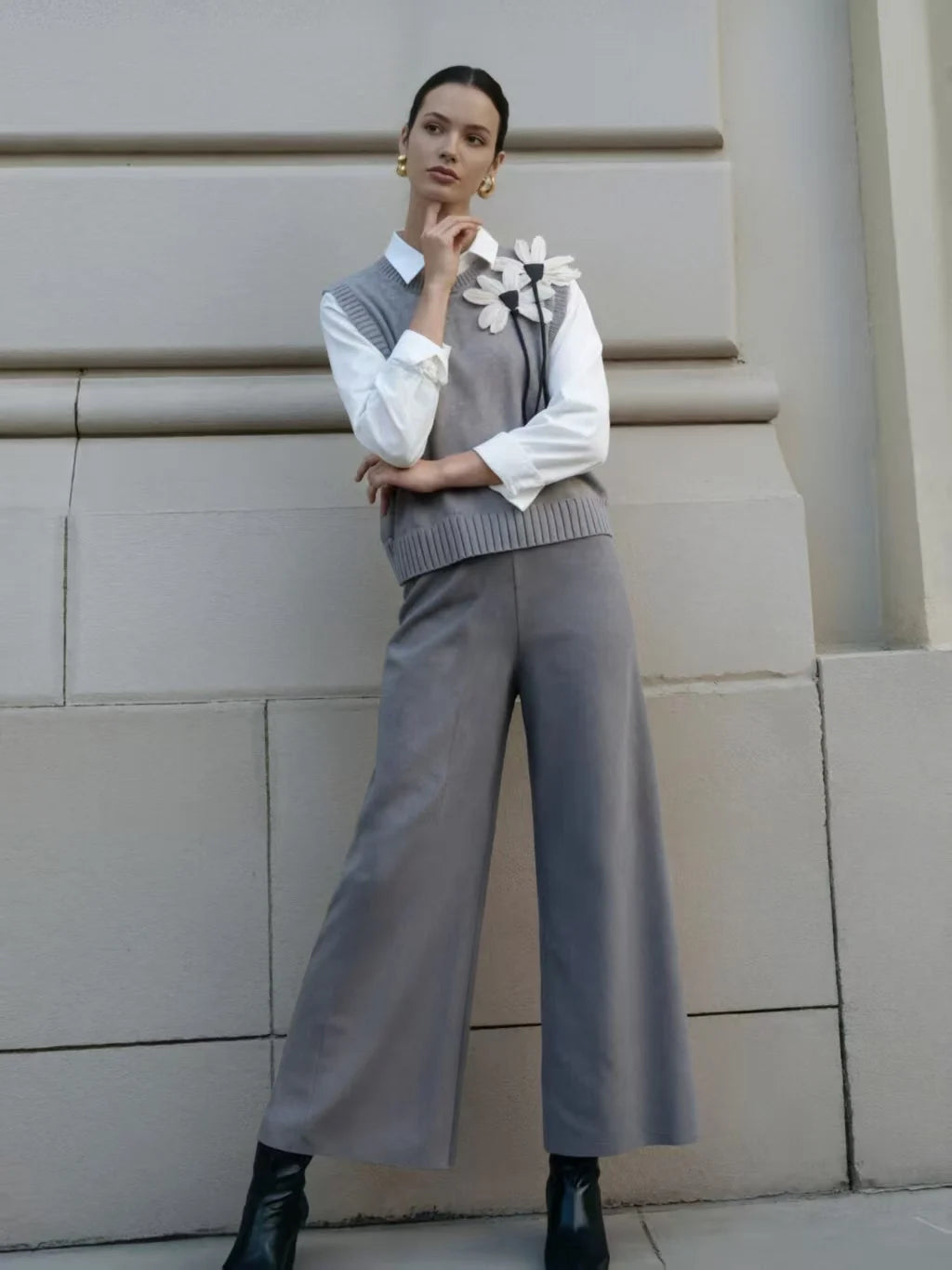 Adele™ | Elegant 3-Piece Knit Set for Effortless Style