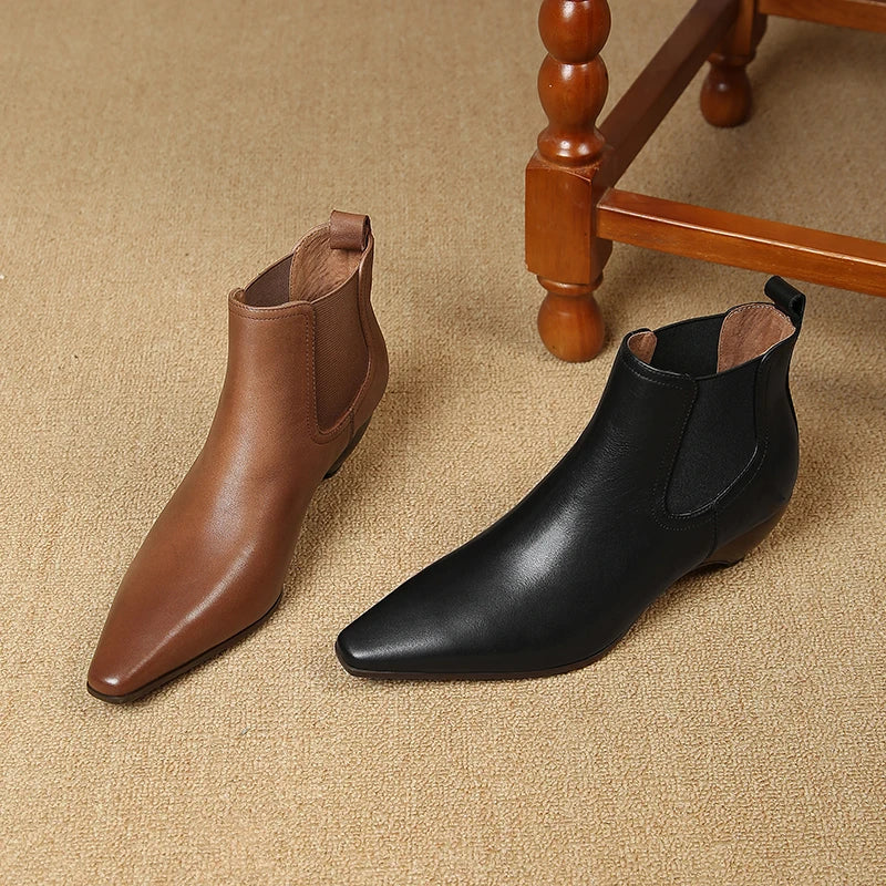 Laira Genuine Leather Boots