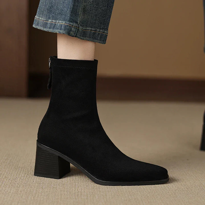 Giuliana | Elegant Suede Ankle Boots