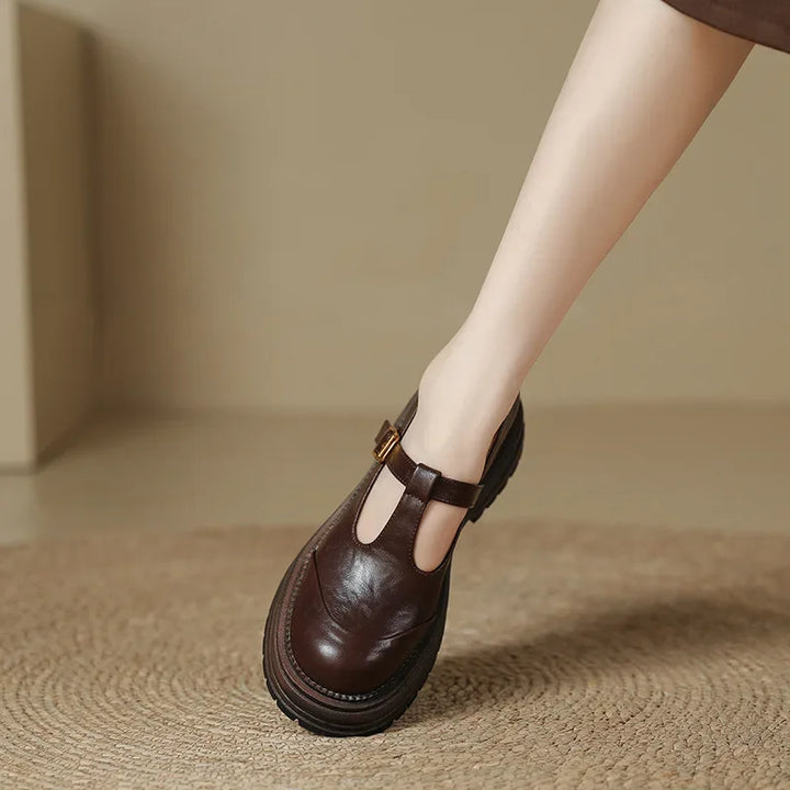 Giorgia | Elegant Mary Jane Shoes in High-Quality Leather