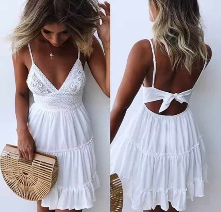 Jasmine | Women’s Lace Bodice Dress