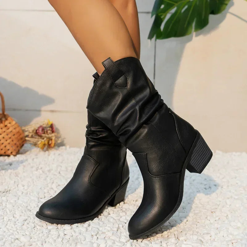 Julia | Autumn Leather Boots