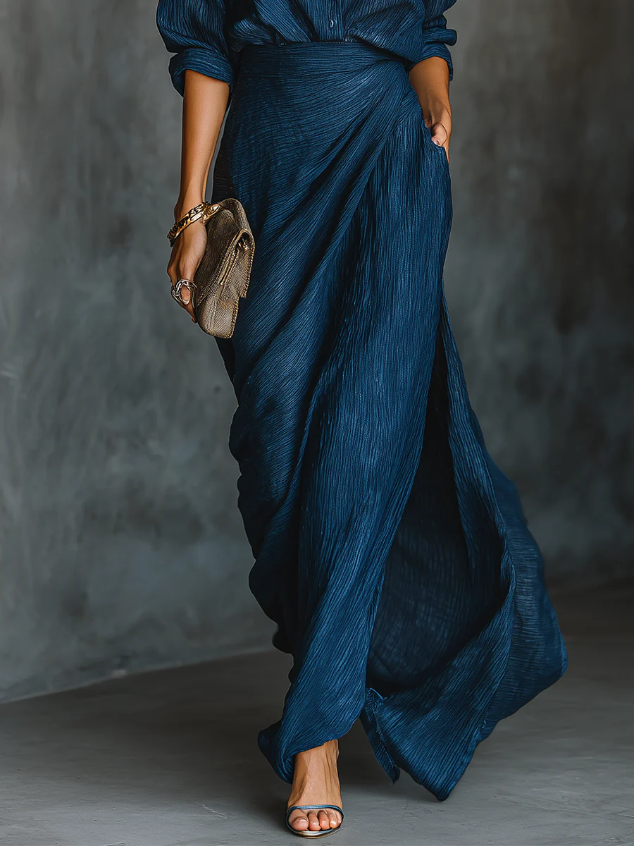 Serena™ | Linen Maxi Dress
