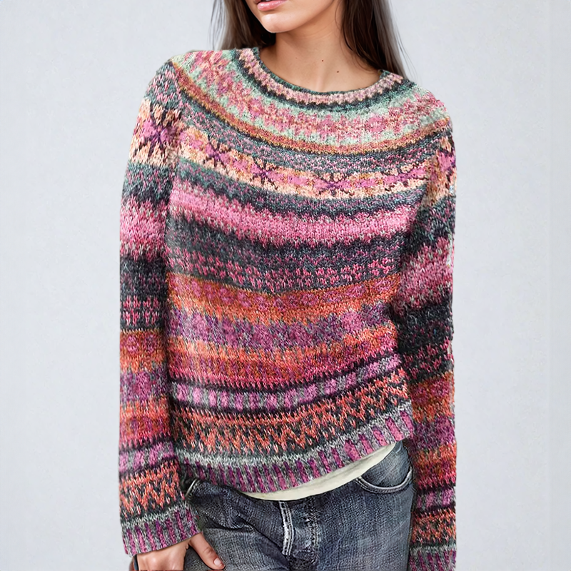 Maya | Classic Fair Isle Sweater