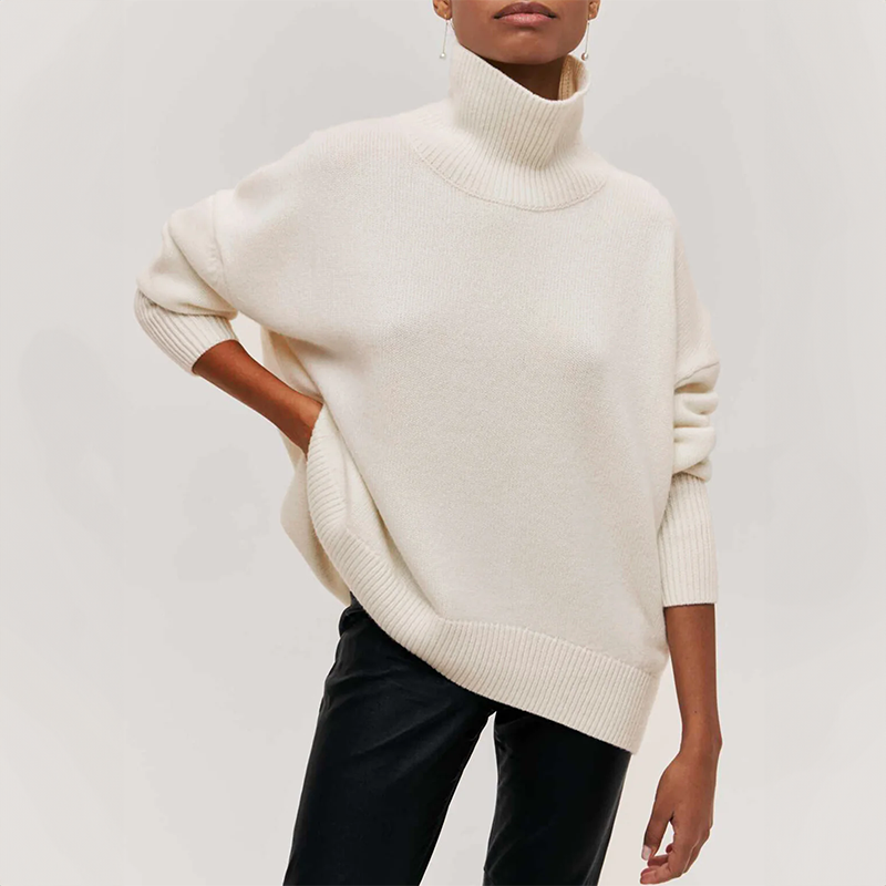 Sophia | Elegant Knitted Turtleneck Sweater