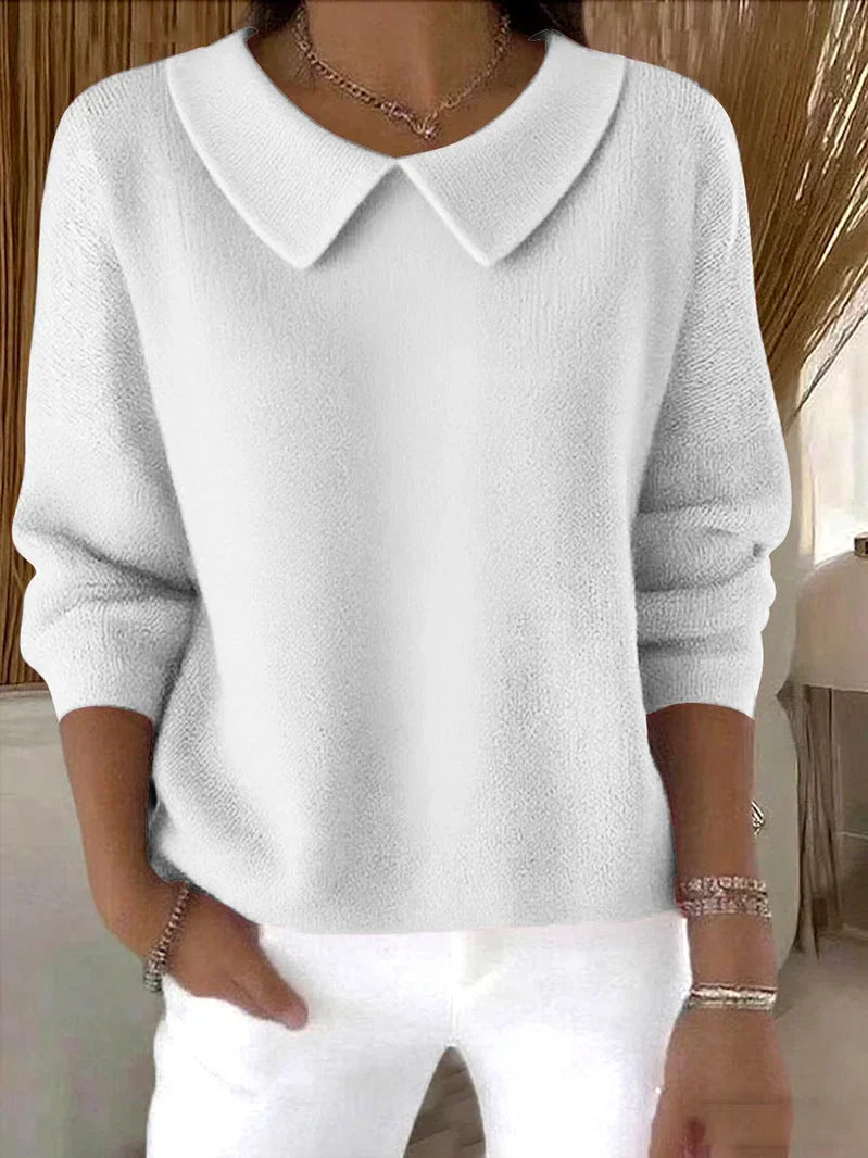 Savrani | Comfortable Long Sleeve Cotton Sweater