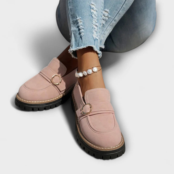 Everly & Rose – Elegant Casual Moccasins with Rounded Toe for a Sophisticated Look