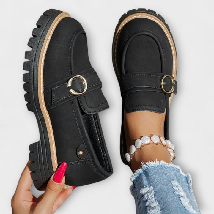 Everly & Rose – Elegant Casual Moccasins with Rounded Toe for a Sophisticated Look