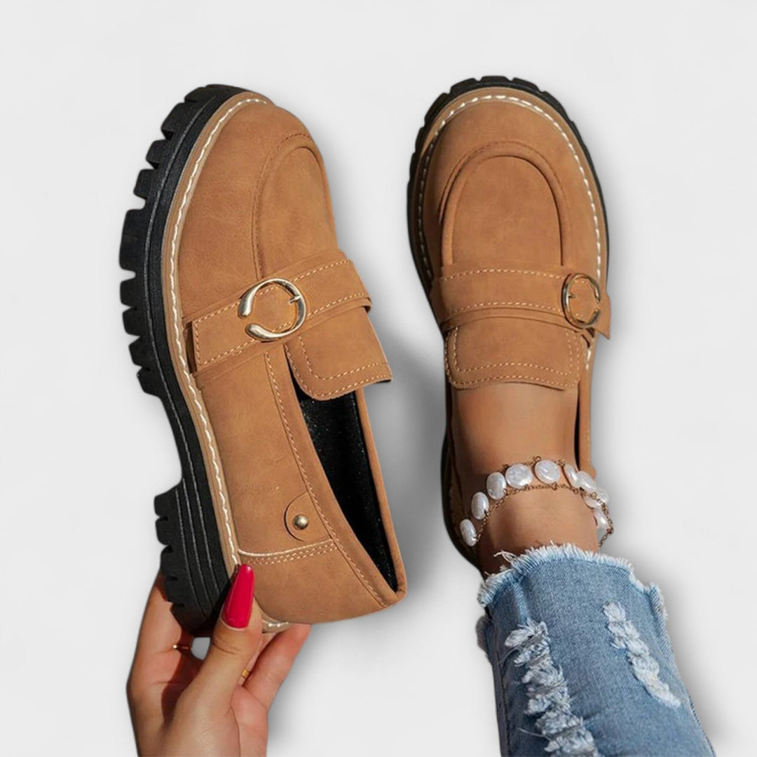 Everly & Rose – Elegant Casual Moccasins with Rounded Toe for a Sophisticated Look