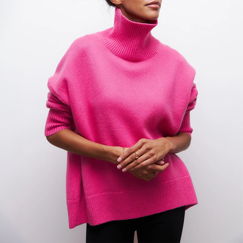 Sophia | Elegant Knitted Turtleneck Sweater